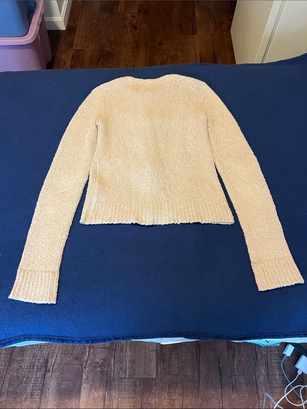 Worn 1x LINGUA FRANCA Willa cardigan button up long sleeve sweater with bows XS - Picture 10 of 11